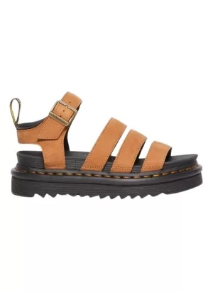 Dr. Martens Sandali Blaire Desert Brown Tumbled Nubuck Marrone 41123200