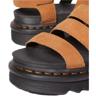 Dr. Martens Sandali Blaire Desert Brown Tumbled Nubuck Marrone | Dr Martens | 