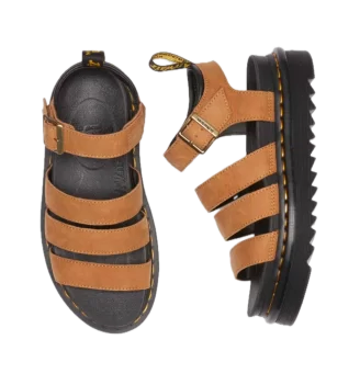 Dr. Martens Sandali Blaire Desert Brown Tumbled Nubuck Marrone | Dr Martens | 