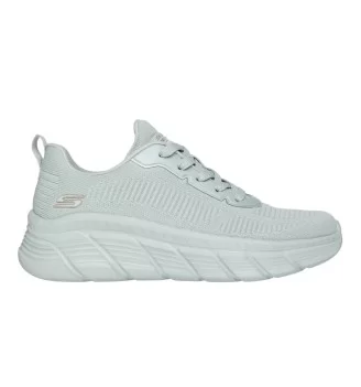 Skechers Scarpe Bobs Sport Flex Flying Hi Celeste Chiaro 117385 SAGE