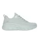 Skechers Scarpe Bobs Sport Flex Flying Hi Celeste Chiaro 117385 SAGE