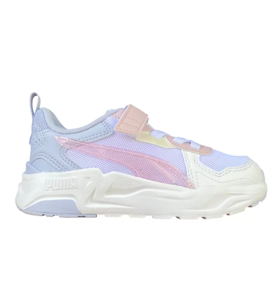 Puma Scarpe Trinity Lite Blurry Dreams AC+ Inf Bianco E Lilla 402267-01