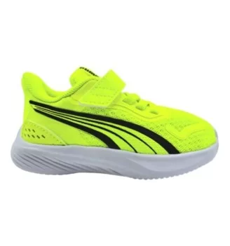 Puma Scarpe Pounce AC+ Inf Giallo Fluo 401516-02