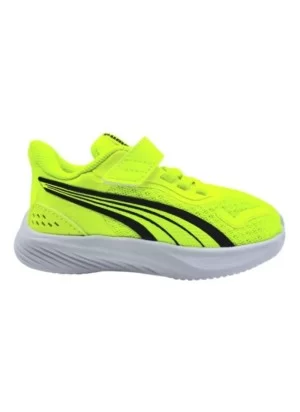 Puma Scarpe Pounce AC+ Inf Giallo Fluo 401516-02