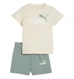 Puma Tuta Minicats Ess Verde E Bianco 686285-87