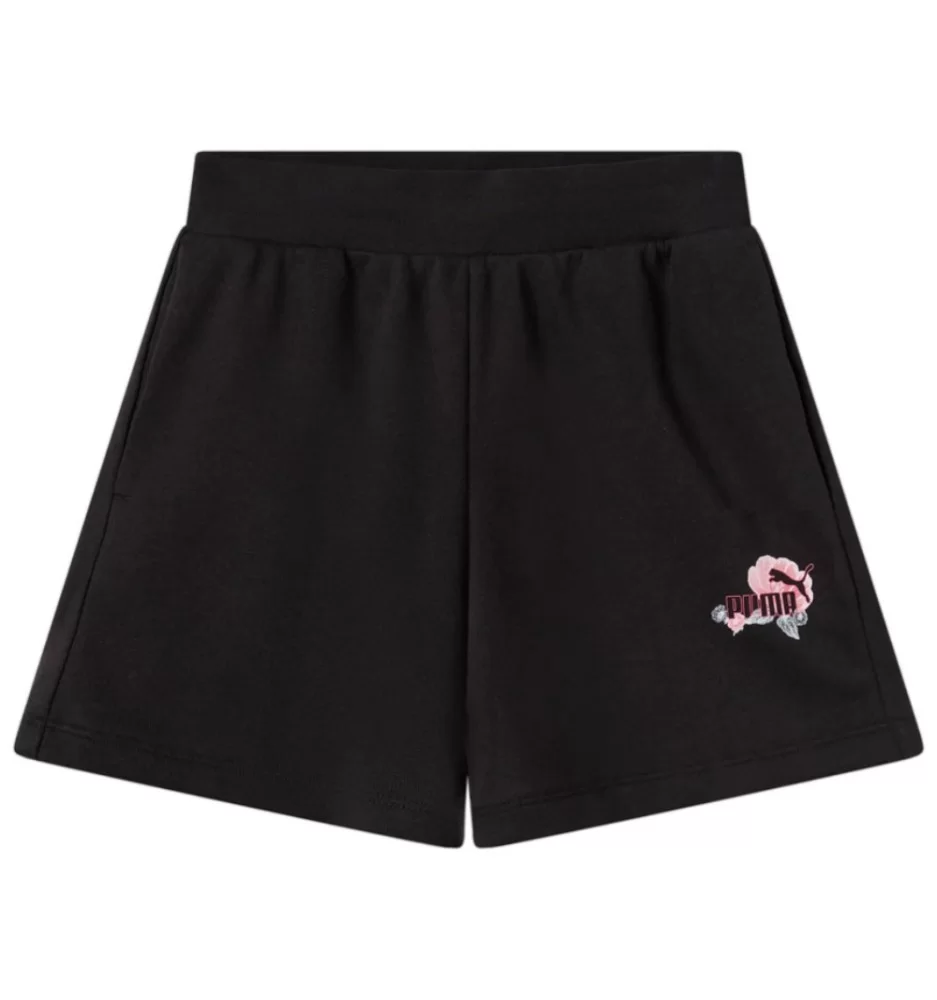 Puma Pantaloncini Ess Floral 5” Training Nero 689045-01