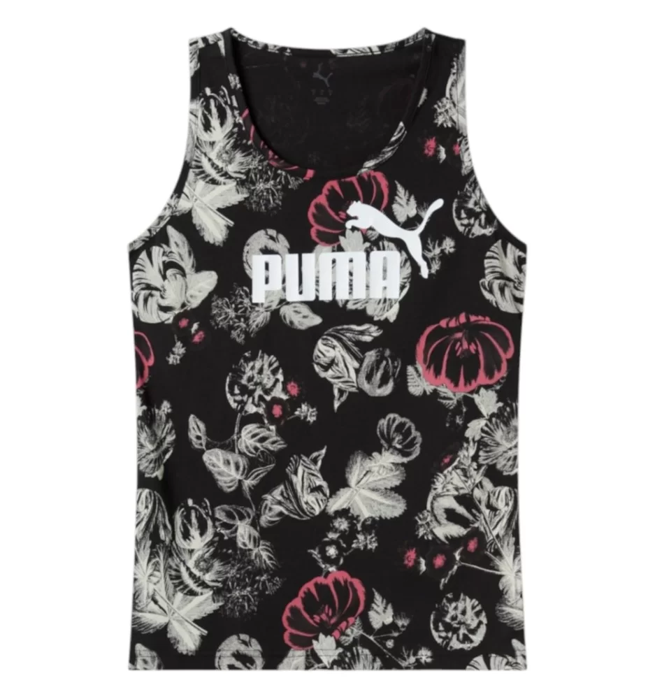 Puma Canotta Ess Floral Nero 689044-01