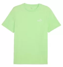 Puma T-shirt Essentials Small Logo N. 1 Verde Fluo 682535-49