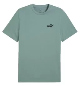 Puma T-shirt Essentials Small Logo N. 1 Verde Petrolio 682535-30