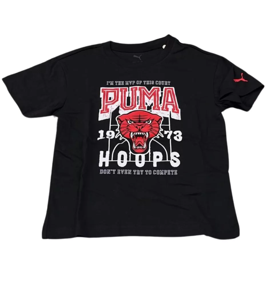 Puma T-shirt Rival Rage IV Hoops Nero | Puma | 