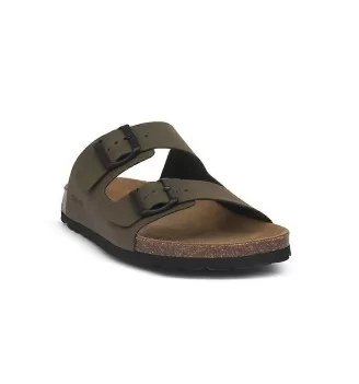 Grünland Ciabatte 0812 Bobo Oliva Verde | Grunland | 