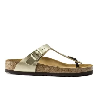 Birkenstock Infradito Gizeh Gold Oro 1016108