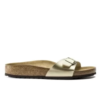 Birkenstock Ciabatte Madrid Birko Flor Gold 1016107