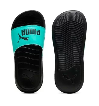 Puma Ciabatte Popcat 20 Jr Verde Acqua E Nero | Puma | 