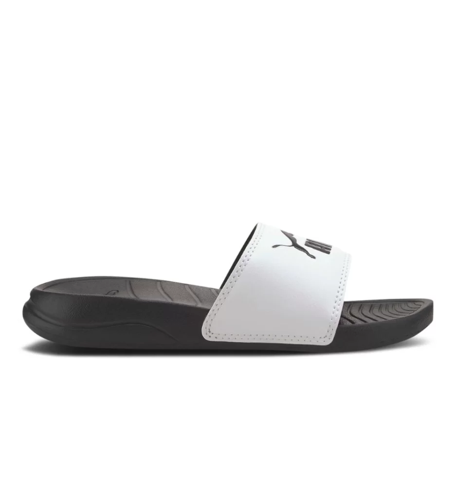 Puma Ciabatte Popcat 20 Ps Kids Nero E Bianco 372313-02
