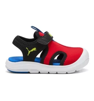 Puma Sandali Fun Racer V Inf Rosso E Nero 400585-03