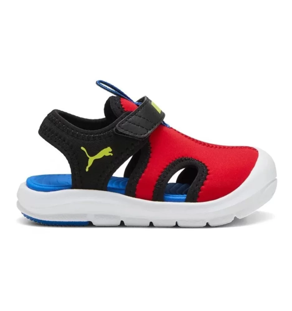 Puma Sandali Fun Racer V Inf Rosso E Nero 400585-03