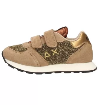 Sun68 Scarpe Girl's Ally Glitter (Baby) Beige Scuro | Sun68 | 