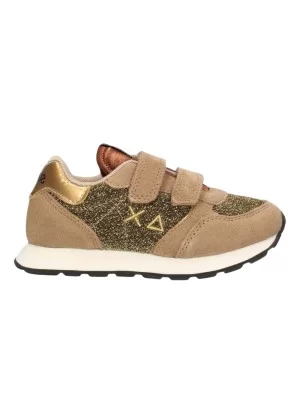 Sun68 Scarpe Girl's Ally Glitter (Baby) Beige Scuro Z43404B 77