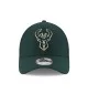 New Era Cappello 9forty Youth Milwaukee Bucks Verde Scuro | New Era | 