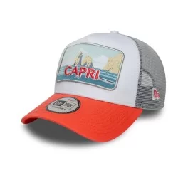 New Era Cappello 9forty A-Frame Trucker Summer Capri Bianco 60667457