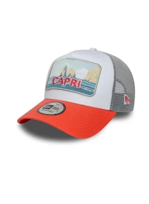 New Era Cappello 9forty A-Frame Trucker Summer Capri Bianco 60667457