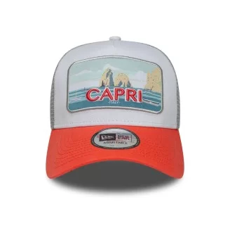 New Era Cappello 9forty A-Frame Trucker Summer Capri Bianco | New Era | 