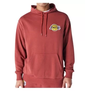 New Era Felpa League Essentials Inj Os Los Angeles Lakers Rosso 60578570