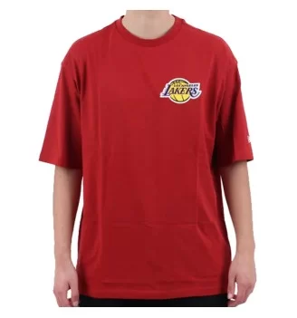 New Era T-shirt League Essentials Inj Los Angeles Lakers Rosso 60578558