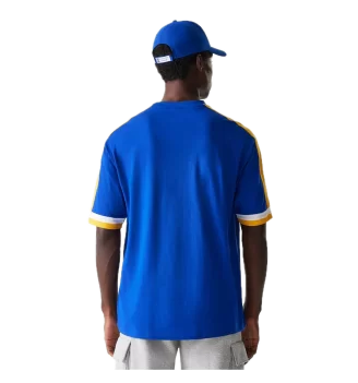 New Era T-shirt Panel Oversize Nba Golden State Warriors Blu | New Era | 