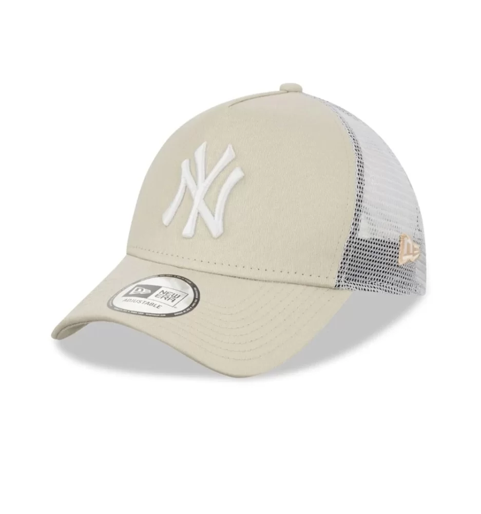 New Era Cappello 9Forty A-Frame Trucker Yankees Panna 12523893