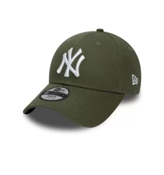 New Era Cappello 9Forty League Essential New York Yankees Verde Khaki 12745559