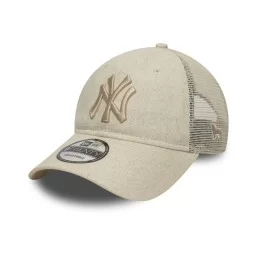 New Era Cappello 9twenty Trucker New York Yankees Beige Chiaro 60667672