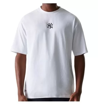 New Era T-shirt Oversize League Essential Mlb New York Yankees Bianco 60675748