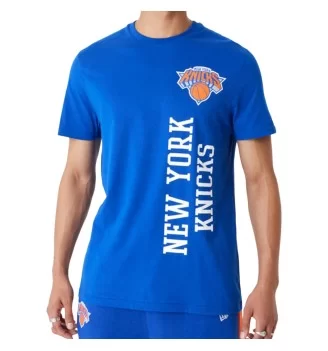 New Era T-shirt Nba Team Colour New York Knick Blu 60416363
