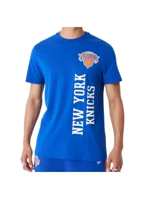 New Era T-shirt Nba Team Colour New York Knick Blu 60416363