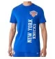 New Era T-shirt Nba Team Colour New York Knick Blu 60416363