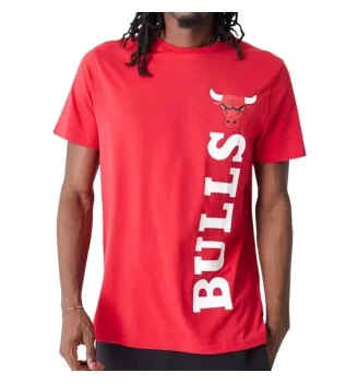 New Era T-shirt Nba Team Colour Chicago Bulls Rosso 60416365