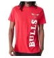 New Era T-shirt Nba Team Colour Chicago Bulls Rosso 60416365