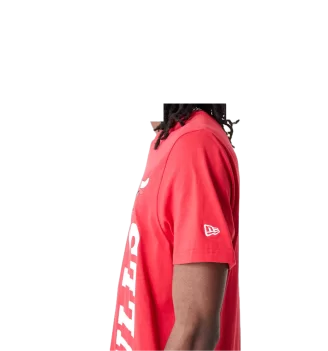 New Era T-shirt Nba Team Colour Chicago Bulls Rosso | New Era | 