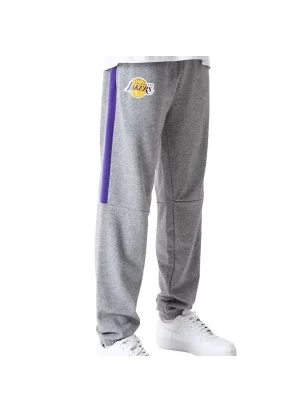 New Era Pantaloni Nba Colour Los Angeles Lakers Grigio E Viola 60416357