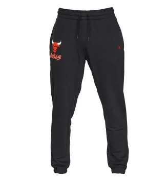 New Era Pantaloni Script Fleece Mlb Chicago Bulls Nero 60284784