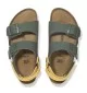 Birkenstock Sandali Milano Kids Desert Soil Thyme Ochre Verde Giallo | Birkenstock | 