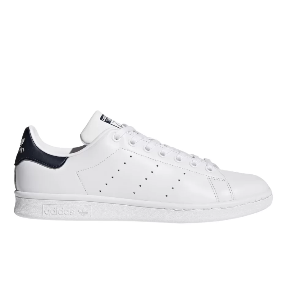 Adidas Scarpe Stan Smith Bianco E Blu Navy M20325