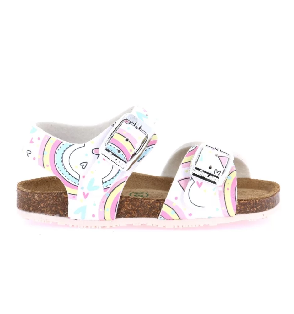 Grunland Sandalo 1104 Afre Multicolore Bianco 1104 40 AFRE BIANCO-MULTI