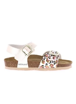 Grunland Sandalo 1132 Luce Animalier Multicolore Rosa Platino 1132 40 LUCE PLATINO-MULTI