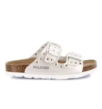 Grunland Ciabatta 0739 Luce Perla Bianco 0739 70 LUCE PERLA