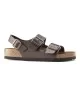 Birkenstock Sandalo Milano Dark Brown Marrone 0034701/0034703