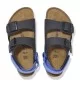 Birkenstock Sandalo Milano As Kids Desert Soil Black Blu | Birkenstock | 