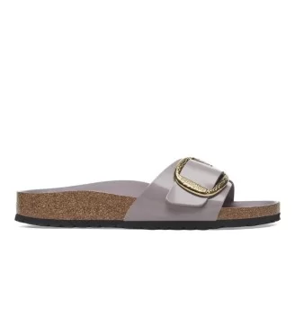 Birkenstock Ciabatta Madrid Big Buckle High Shine Faded Purple Viola 1029843